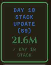 Stack update card